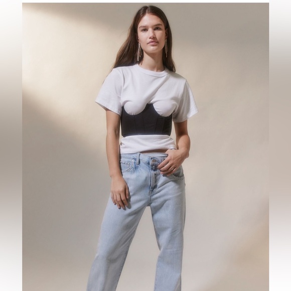 Out from Under Bewitched Modern Mesh under bust Corset size Medium in black - Picture 10 of 11